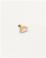 Mono orecchino PDPaola Donna THE NEW ESSENTIALS in Argento Zirconia PG01-759-U - PG01-759-U